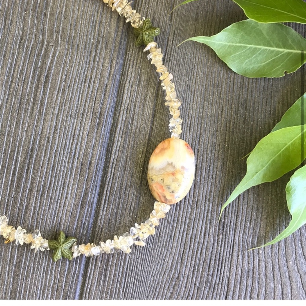 🌿Beautiful Handmade Citrine Necklace🌿 - Picture 5 of 7